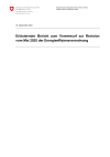 Erläuternder Bericht zum Vorentwurf zur Revision vom Mai 2025 der Energieeffizienzverordnung