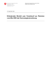 Erläuternder Bericht zum Vorentwurf zur Revision vom Mai 2025 der Kernenergieverordnung