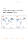 Analyse des Energiesparpotentials durch effizientes Fahren