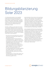 Bildungsbilanzierung Solar 2023