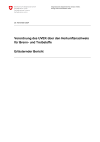 Verordnung des UVEK über den Herkunftsnachweis für Brenn- und Treibstoffe. Erläuternder Bericht