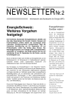 EnergieSchweiz Newsletter Nr. 2