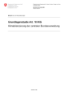 Grundlagenstudie Art. 10 KlG