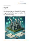 Continuous training program: Process engineering for the decarbonization of the Swiss industry
