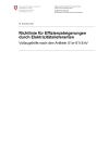 Richtlinie für Effizienzsteigerungen durch Elektrizitätslieferanten