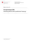 Energiestrategie 2050 - Monitoring-Bericht 2024 - Langfassung