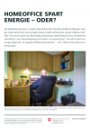 Homeoffice spart Energie – oder?