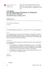 Verordnung über die Förderung der Produktion von Elektrizität aus erneuerbaren Energien (Energieförderungsverordnung, EnFV)