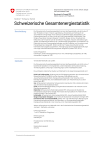 Schweizerische Gesamtenergiestatistik