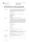 Schweizerische Holzenergiestatistik