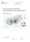 Sachplan geologische Tiefenlager: Monitoring Wirtschaft und Gesellschaft 2024