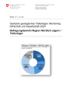 Sachplan geologisches Tiefenlager: Monitoring Wirtschaft und Gesellschaft 2024