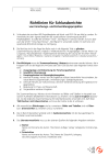 Richtlinien für Schlussberichte von Forschungs- und Entwicklungsprojekten