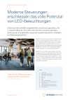 Moderne Steuerungen erschliessen das volle Potenzial von LED-Beleuchtungen