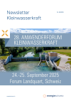 Programm Kleinwasserkraftwerke - Newsletter Nr. 56