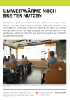 Umweltwärme noch breiter nutzen