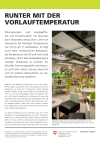Runter mit der Vorlauftemperatur