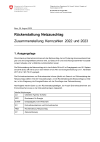 Rückerstattung Netzzuschlag – Zusammenstellung Kennzahlen 2022 und 2023