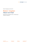 Modul 2: Vorgehen - Ablauf und Inhalt