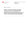 Studie zum Bewirtschaftungsentgelt