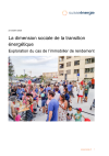 La dimension sociale de la transition énergétique