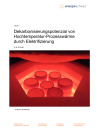 Dekarbonisierungspotenzial von Hochtemperatur-Prozesswärme durch Elektrifizierung