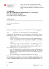 Verordnung über die Förderung der Produktion von Elektrizität aus erneuerbaren Energien (Energieförderungsverordnung, EnFV)
