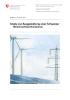 Studie zur Ausgestaltung einer Schweizer Stromverbrauchsreserve