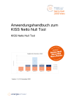 Anwendungshandbuch zum KISS Netto Null Tool
