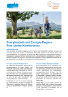 Energiestadt und Energie-Region: Eine starke Kombination