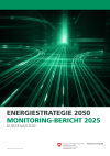 Energiestrategie 2050 - Monitoring-Bericht 2025 - Kurzfassung