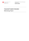 Corporate Footprint Calculator - Methodology Report