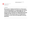 Stromreserve: Erläuternder Bericht