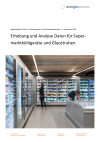 Erhebung und Analyse Daten für Supermarktkühlgeräte und Glacétruhen