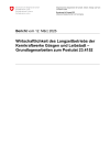 Wirtschaftlichkeit des Langzeitbetriebs der Kernkraftwerke Gösgen und Leibstadt – Grundlagenarbeiten zum Postulat 23.4152