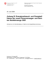 Anhang B: Energieverbrauch und Energieeffizienz der neuen Personenwagen und leichten Nutzfahrzeuge 2025
