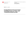 Energieetikette für Personenwagen: Umweltkennwerte 2026 der Strom- und Treibstoffbereitstellung
