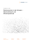 Rechenzentren in der Schweiz – Stromverbrauch und Effizienzpotenzial