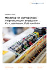 Monitoring von Wärmepumpen: Vergleich zwischen eingebauten Komponenten und Feldmessdaten