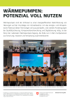 Wärmepumpen: Potenzial voll nutzen