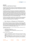 Merkblatt Förderung «Ladeinfrastruktur-Wissen»