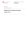Schweizerische Statistik der erneuerbaren Energien