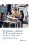Partizipatives Budget für Energie-Projekte: In sieben Schritten zur Umsetzung