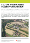 Seltene Hochwasser besser vorhersehen