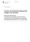 Inventar der historischen Wasserkraftanlagen in der Schweiz