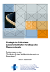 Strategie im Falle eines ausserordentlichen Anstiegs des Wasserspiegels