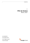 Ville de Genève. Bilan 2001