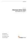 Biomasse (ohne Holz). Jahresbericht 2001