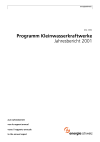 Programm Kleinwasserkraftwerke