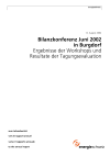 Bilanzkonferenz Juni 2002 in Burgdorf